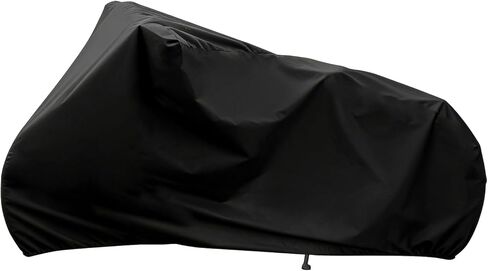 غطاء دراجة مقاوم للماء في الهواء الطلق - غطاء دراجة بتصميم مدبب مقاس 82.7 × 43.3 بوصة لدراجات الجبال والطرق، واقي عالي الكثافة من أشعة الشمس فوق البنفسجية مع حاشية مرنة، أساسي للركاب خفيف الوزن in Kuwait