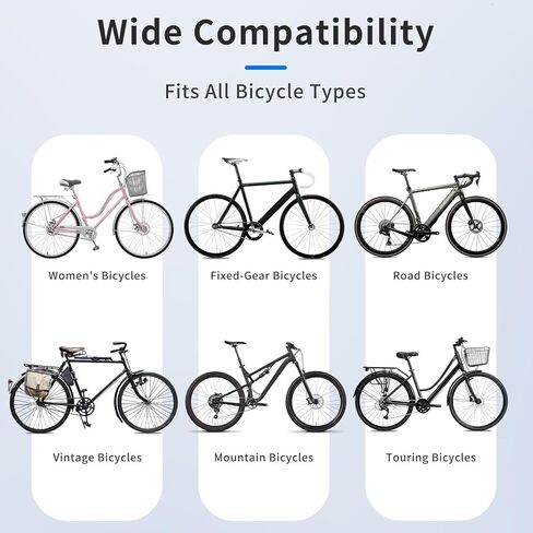 غطاء دراجة مقاوم للماء في الهواء الطلق - غطاء دراجة بتصميم مدبب مقاس 82.7 × 43.3 بوصة لدراجات الجبال والطرق، واقي عالي الكثافة من أشعة الشمس فوق البنفسجية مع حاشية مرنة، أساسي للركاب خفيف الوزن in Kuwait