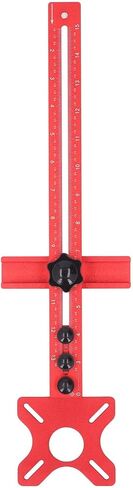 Router Milling Groove Bracket Versatile Detachable Woodworking Tool for Milling, Circular Groove Cutting 445mm Total Length for Woodworking Enthusiasts in Kuwait