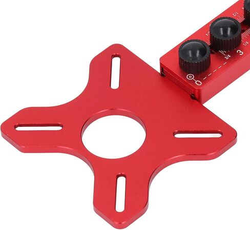 Router Milling Groove Bracket Versatile Detachable Woodworking Tool for Milling, Circular Groove Cutting 445mm Total Length for Woodworking Enthusiasts in Kuwait