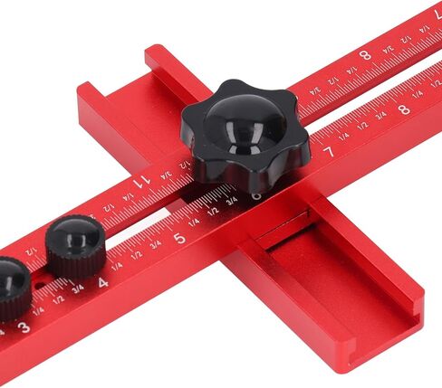 Router Milling Groove Bracket Versatile Detachable Woodworking Tool for Milling, Circular Groove Cutting 445mm Total Length for Woodworking Enthusiasts in Kuwait