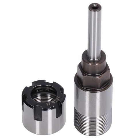 Fafeicy Carbide Router Bit Spacer Sleeve/Shaft Extender, 1/4 Inch Round Shank Adapter Holder for Wood Trimming Milling Engraving Machines, Quick Install Router Holder for Precise Woodworking in Saudi Arabia