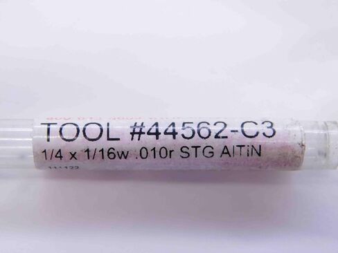 أداة هارفي الجديدة 1/4 OD X 1/16 واط .010R قاطعة مفاتيح من الكربيد المتداخلة 44562-C3 - NS2274CG5 in Saudi Arabia