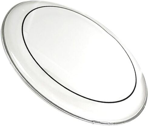 UPKOCH Double Drum Cover Transparent Skin for Drums Lightweight Bass Reduces Overtones Easy to Install Replacement in Saudi Arabia