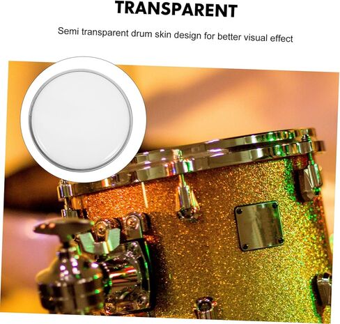 BESPORTBLE Double-Sided Drum Head Skin for Jazz Drums 6 Inch Replacement Percussion Accessory Premium PET Material for Musicians in Saudi Arabia
