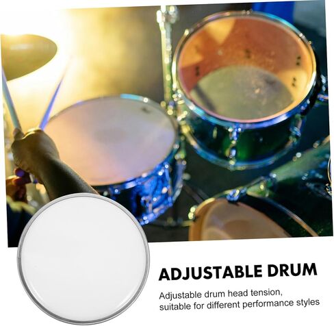 BESPORTBLE Double-Sided Drum Head Skin for Jazz Drums 6 Inch Replacement Percussion Accessory Premium PET Material for Musicians in Saudi Arabia