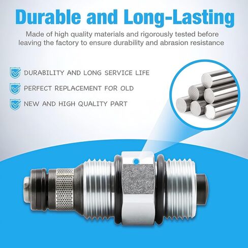 Lowering Valve VF-9021 Fit for SPX Fenner Stone Power Unit Pump, Manual Release Cartridge Valve Replace VF9021 in Kuwait