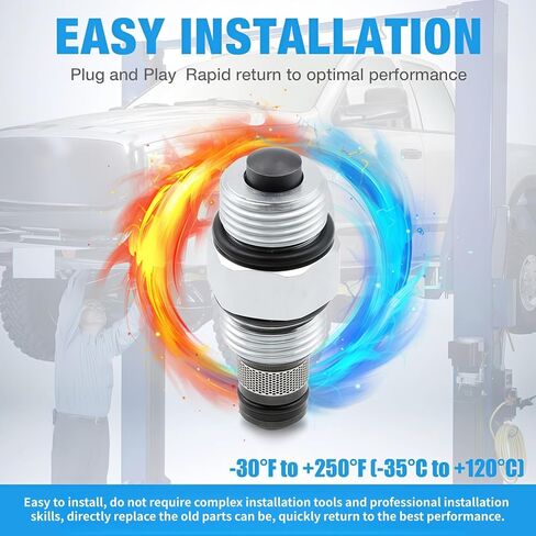 Lowering Valve VF-9021 Fit for SPX Fenner Stone Power Unit Pump, Manual Release Cartridge Valve Replace VF9021 in Kuwait