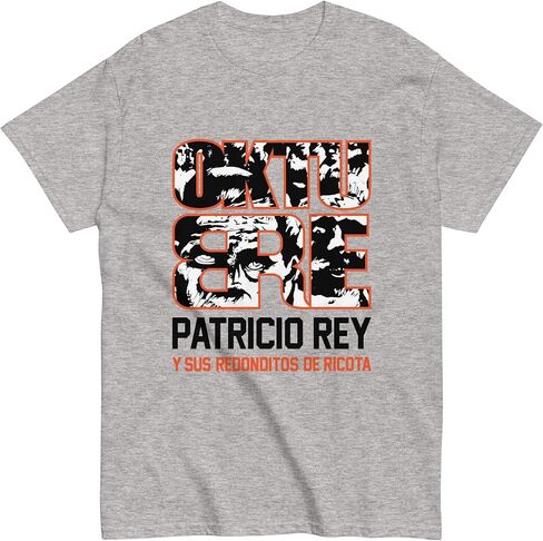 Patricio Rey y sus Redonditos de Ricota. Argentina. 100% Algodón. Unisex. ES muy IMPORTANTE ver la Tabla de Tallas. CAM2519. in Saudi Arabia