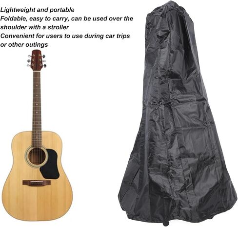 AUNMAS 210D Oxford Guitar Dust Cover, Water Proof Scratch Proof Protective Bag, Portable Storage with Travel Pouch for Acoustic Electric Bass Guitars in Saudi Arabia