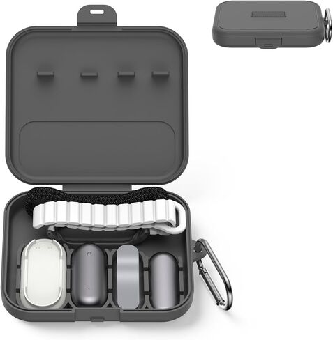 حافظة صلبة لجهاز Plaud NotePin/NotePin S (2025)، غطاء مقاوم للماء أثناء السفر متوافق مع Plaud NotePin S (2025)/ مسجل الصوت NotePin AI in Kuwait