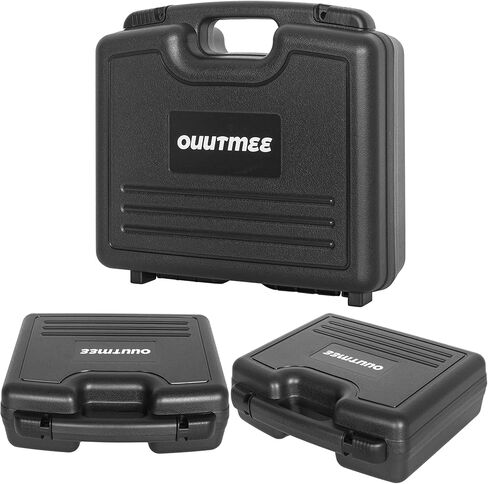 Portable Hard Case 12.2" x 9.85" x 3.77" with Customizable Diced Foam,Protects for Equipments, Electronics, Tools, Microphones, Recorder and More in Kuwait