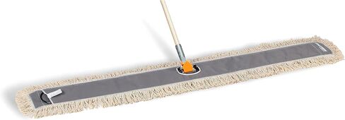 Professional Cut-End Dust Mop Head, Cotton, 60" x 5", White in Kuwait