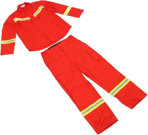 Semme Firefighter Suit Mystical/Fantasy Retardant Gear Protective Clothing with High Heat Resistance Static Features for Emergency Relief (XL (180cm)) in Saudi Arabia