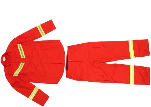 Semme Firefighter Suit Mystical/Fantasy Retardant Gear Protective Clothing with High Heat Resistance Static Features for Emergency Relief (XL (180cm)) in Saudi Arabia
