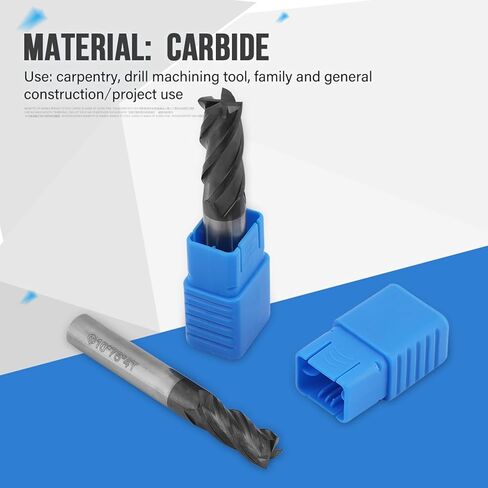 8PCS End Mill Set, 2-12mm Milling Cutter Carbide Cnc Milling Cutter Drill Bits Tungsten Steel End Mills Tool for Use in Saudi Arabia