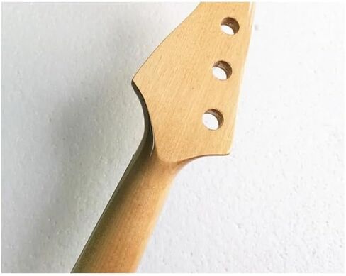 Fretless Electric Bass Guitar Neck Maple Gloss 20 Fret Lines Replacement Part DIY Standard in Saudi Arabia