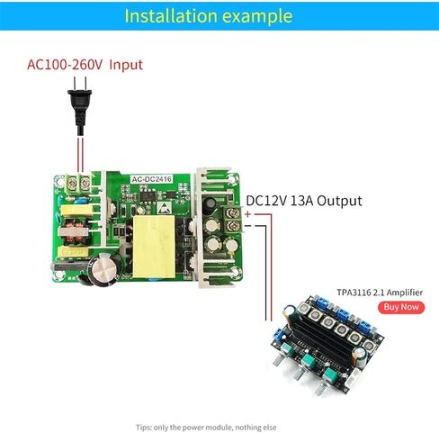 150W DC12V Power Supply Module AC100-260V to DC 12V Switching Power Adapter for Amplifier Home System in Saudi Arabia