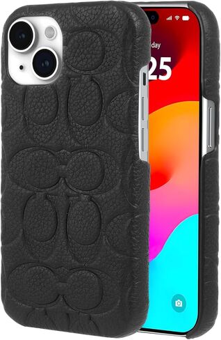 Coach Signature Canvas Two Piece Detachable Wallet Folio iPhone 15 Case, Compatible with Wireless Charging - Signature Tan in Kuwait