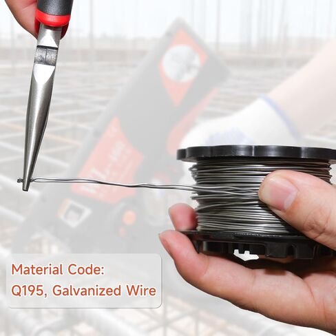 WL1061T سلك ربط حديد التسليح Twintier 19 مقياس الولايات المتحدة الأمريكية ربطة حديد التسليح العادية لفة سلك مزدوج - حزمة من 30 لفة in Kuwait