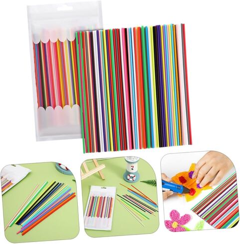 Cabilock 220Pcs Pen Refills for Multicolor Pcl Low Temperature Safe Reusable for Home School Art Classes Compatible with Doodler in Kuwait