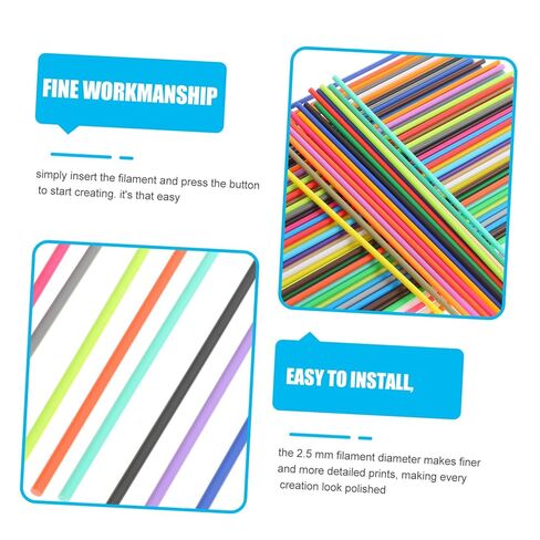Alipis 160pcs Colorful Printing Pen Refills Low Temperature Pcl for Boy Girl Colors Compatible with Doodler for Creative Drawing and Craft Projects in Saudi Arabia
