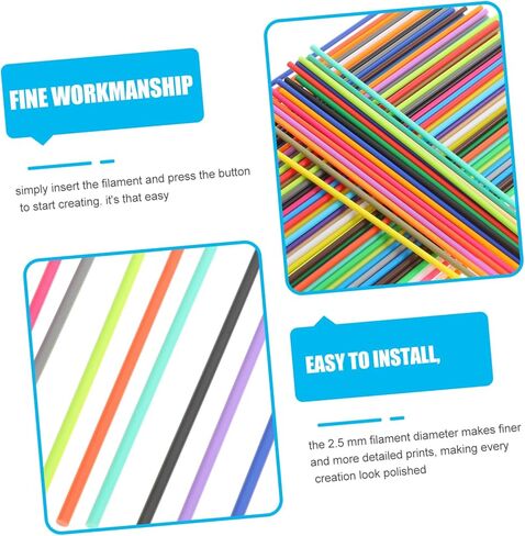 Doodler Pen Filament Refills Pcs Colors Low Temperature for Drawing Supplies DIY Crafting in Saudi Arabia
