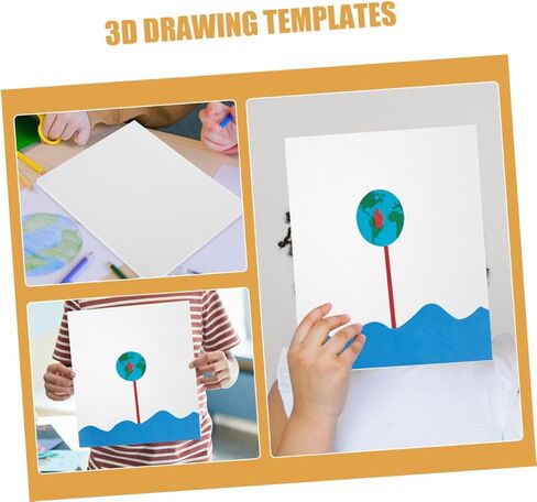 10pcs Tracing Stencils for Boy Girl Reusable Drawing Templates for Crafting Printing Pen Accessories for Art Projects and Scrapbooking in Saudi Arabia