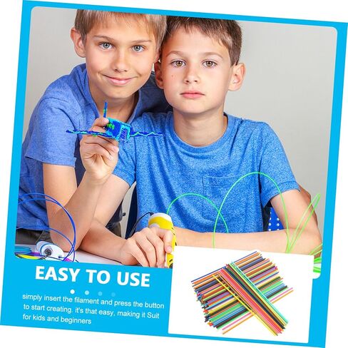 Zerodeko 160Pcs Colors Pcl Refills for Doodler Printing Pen Safe Creative Crafting for Drawing and Model Printing Lightweight and Portable Design in Kuwait