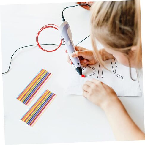 Zerodeko 160Pcs Colors Pcl Refills for Doodler Printing Pen Safe Creative Crafting for Drawing and Model Printing Lightweight and Portable Design in Kuwait