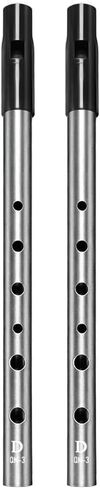 Irish Tin Whistle Key of D,Silver Sound Penny Whistle (1 Pack) in Saudi Arabia