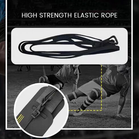 Soccer Training Strap, Adjustable Velcro Ball Control Trainer, Premium Fabric with Activity Buckle in Saudi Arabia