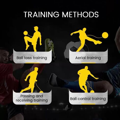 Soccer Training Strap, Adjustable Velcro Ball Control Trainer, Premium Fabric with Activity Buckle in Saudi Arabia