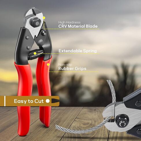 كابل من الفولاذ المقاوم للصدأ T316 بطول 600 قدم، 1/8 بوصة، كابل طائرة بحبل سلكي لمجموعة درابزين كابل سطح السفينة والدرابزينات DIY، بناء جدائل 7 × 7، يأتي مع قاطع in Kuwait