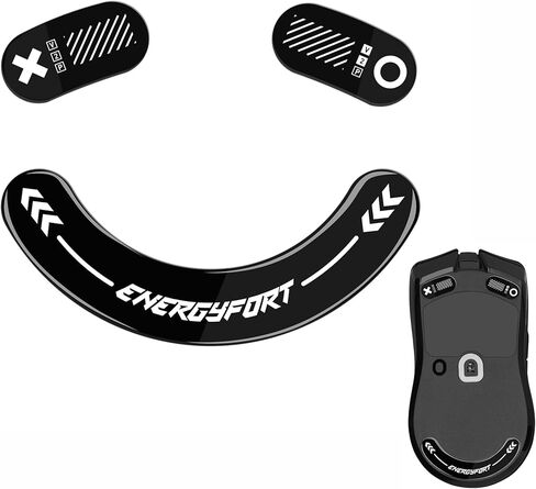 MOSHOU Mouse Feet Skates Fit with Razer Viper V2 pro Wireless Gaming Mouse, High Profomance Polished Flawless Glass Mouse Feet, Super Smooth and Durable Gaming Master's Choice in Kuwait