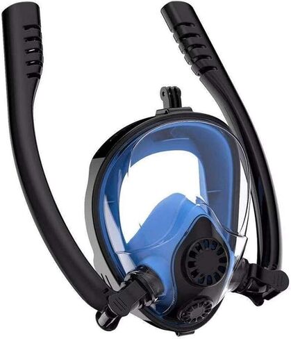 Diving Mask Diving Masks Underwater Anti-Fog Full Face Snorkeling Mask Swimming Snorkeling Equipment Professional Snorkeling Equipment for Adults and Children , Pink in Saudi Arabia
