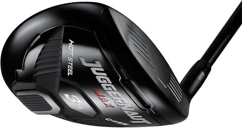 Juggernaut Max Fairway Woods للرجال باليد اليمنى، فولاذ Maraging عالي الارتفاع للوجه الضحل، يتضمن غطاء الرأس in Kuwait