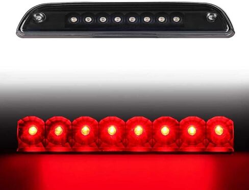 LED LED 3rd Brake Light ، Light Mount Stop Light ، مصباح شحن مجموعة فرامل ثالث متوافق مع 2013-2017 Chevy 13-2017 Express in Kuwait