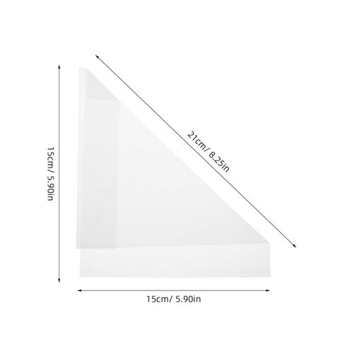 Cabilock 20 Pcs Specimen Collection Triangle Paper Bags 8.26X5.90X5.90In for Butterfly and Small Insect Storage Temporary Sample Preservation Classroom Science Teaching Envelopes in Kuwait