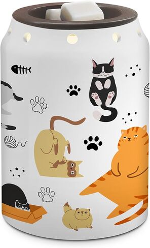 ذوبان شمع عباد الشمس أكثر دفئًا ، ديكور مزرعة عباد الشمس ، هدايا Housewarming للنساء ، شمع الخزف الكهربائي أكثر دفئًا للمطبخ الحمام المنزل in Kuwait