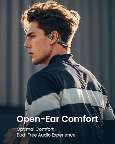 Bone Conduction Headphones Waterproof Swimming Headset, Wireless Bluetooth 5.3, IPX8 with Built-in 32GB MP3 Player, Sport Headphones for Running, Cycling, Workouts, and Driving in Kuwait