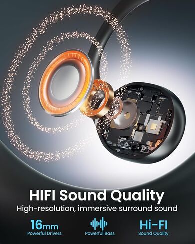 Bone Conduction Headphones Waterproof Swimming Headset, Wireless Bluetooth 5.3, IPX8 with Built-in 32GB MP3 Player, Sport Headphones for Running, Cycling, Workouts, and Driving in Kuwait