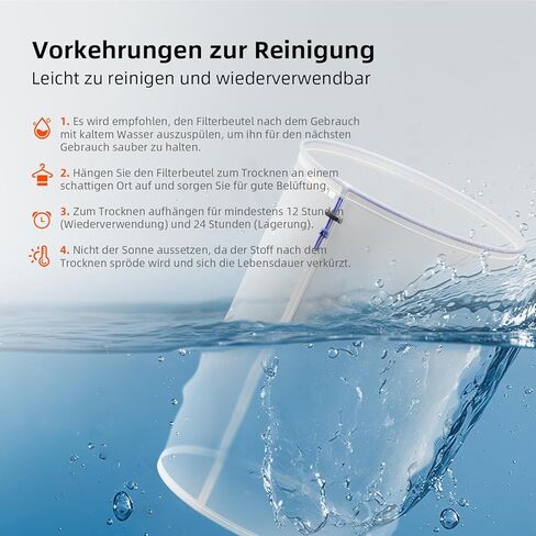 Spider Farmer 5-Pack All Mesh Filter Bags,5 Gallon Reusable Washable Mesh Bags with Filter Screen and Storage Pouch for Hydroponics,Gardening in Kuwait