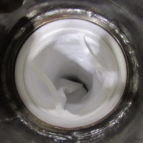 #2 Size 100 Micron Liquid Filter Bags, Polyester Felt with Polypropylene Ring, 7-1/16" x 32", 4.4 Sq Ft Surface Area, Fits Standard #2 Bag Filter Housings, Industrial Water & Fluid Filtration (10) in Saudi Arabia