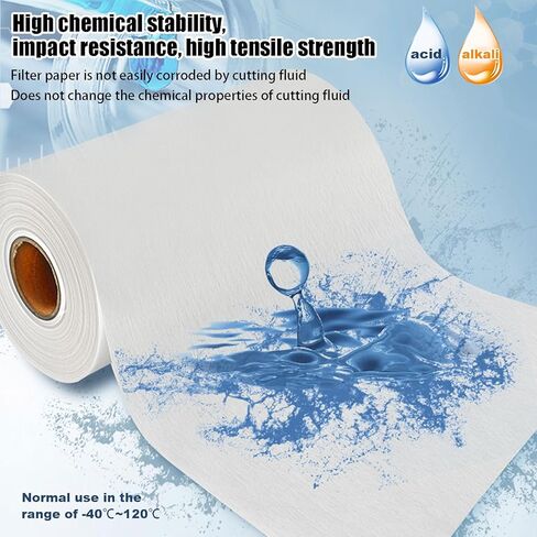 Industrial Filter Paper, Cutting Fluid Filter Paper, Non Woven Fabric Material, for Filtering Industrial Oils Such As Grinding Fluid, Rolling Mill Oils, Lubricants(Size:40cm×100m（1.31×328 ft) in Saudi Arabia