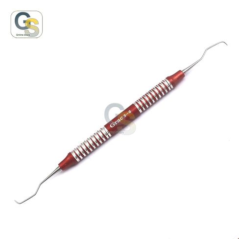 مجموعة G.S مكونة من 7 قطع من أدوات طب الأسنان بمقبض مجوف ومقابض ملونة لأدوات طب الأسنان in Saudi Arabia