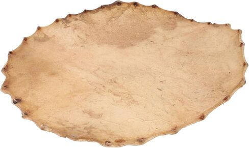 Vaguelly Yellow Cowhide Drum Skin Replacement Drum Head Large Round Skin for Hand in Saudi Arabia