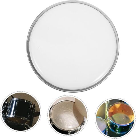 Kisangel Double Layer Drum Skin Translucent Snare Drum Replacement Film Easy to Clean for Drummers and Percussionists in Saudi Arabia