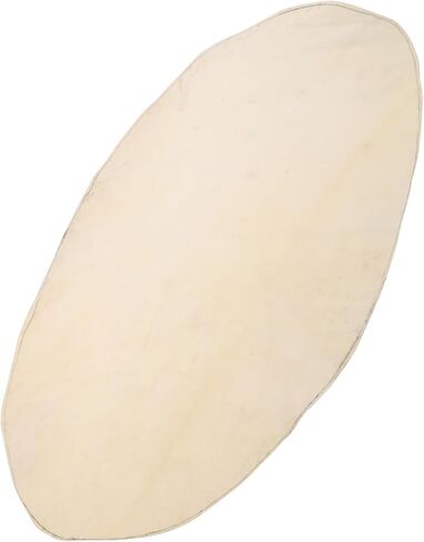 TOYANDONA Leather Drumheads Goat Skin Cover for African Drums Djembe Replacement Drum Heads Handmade in Saudi Arabia