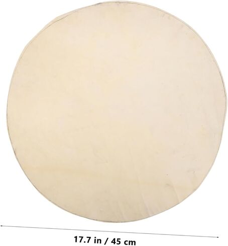 TOYANDONA Leather Drumheads Goat Skin Cover for African Drums Djembe Replacement Drum Heads Handmade in Saudi Arabia